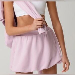 AerieLilac Bubble Mini Skirt